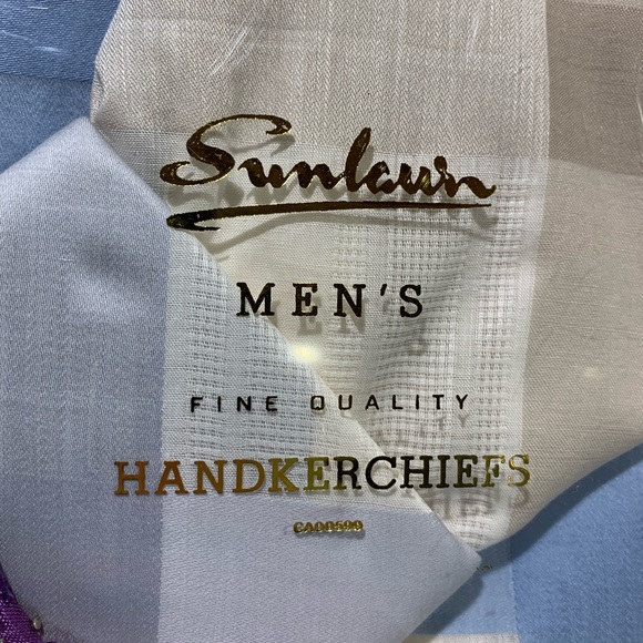 NIB Mens cotton handkerchief x3 - Picture 4 of 4